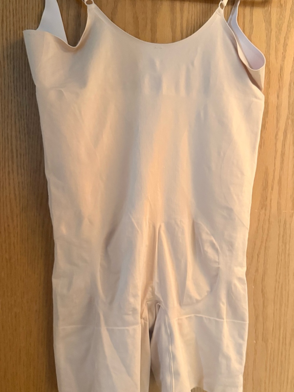 SPANX Nude/Pale Peach Full-Body Shapewear Romper